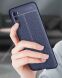 Защитный чехол Deexe Leather Cover для OnePlus Nord - Black (267325B). Фото 4 из 10