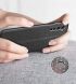 Защитный чехол Deexe Leather Cover для OnePlus Nord - Black (267325B). Фото 10 из 10