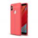Защитный чехол Deexe Leather Cover для Xiaomi Redmi S2 - Red (169510R). Фото 1 из 9