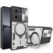 Защитный чехол Deexe Magnetic Space для Infinix Hot 40i / Smart 8 - Silver (345026S)