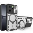 Защитный чехол Deexe Magnetic Space для TECNO Spark Go 2024 / Spark 20 / 20C - Silver (343026S)