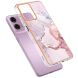 Защитный чехол Deexe Marble Style для Motorola Moto G24 / G04 / G04s / E14 - Rose Gold (347839RG). Фото 2 из 6