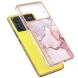 Защитный чехол Deexe Marble Style для Xiaomi Poco X6 Pro - Rose Gold (345857RG). Фото 2 из 6
