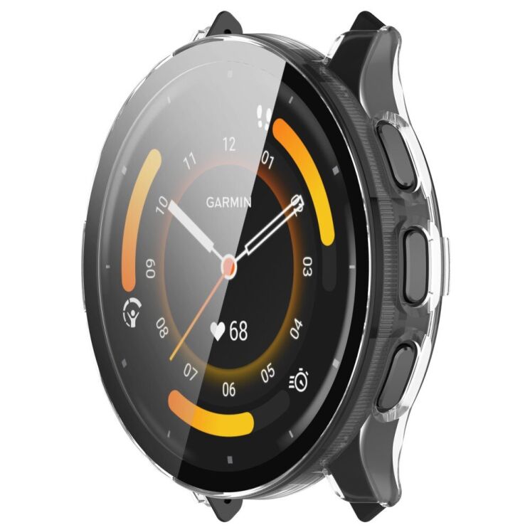 Защитный чехол Deexe Protective Frame для Garmin Venu 3 - Transparent White: фото 6 из 8
