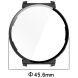 Защитный чехол Deexe Protective Frame для Huawei Watch GT 5 Pro (42mm) - Transparent (371002T). Фото 7 из 7