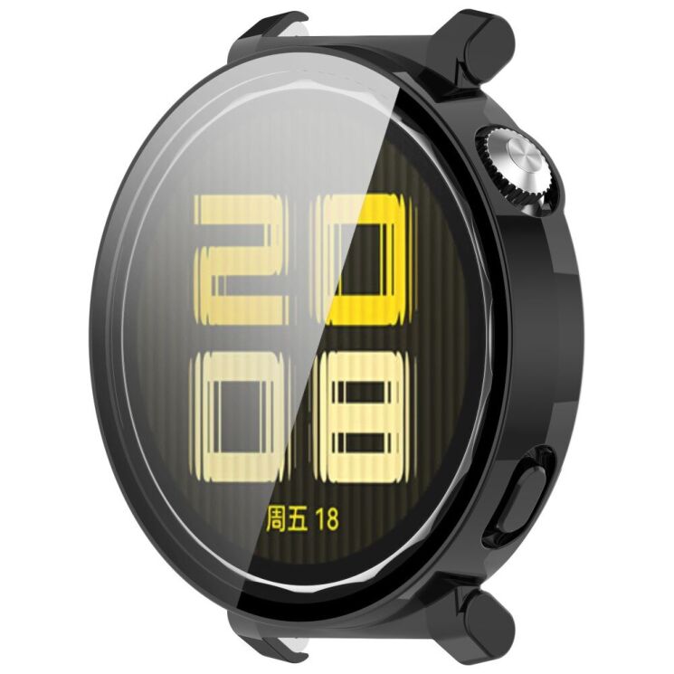 Защитный чехол Deexe Protective Frame для Huawei Watch GT 5 Pro (42mm) - Black: фото 5 из 7