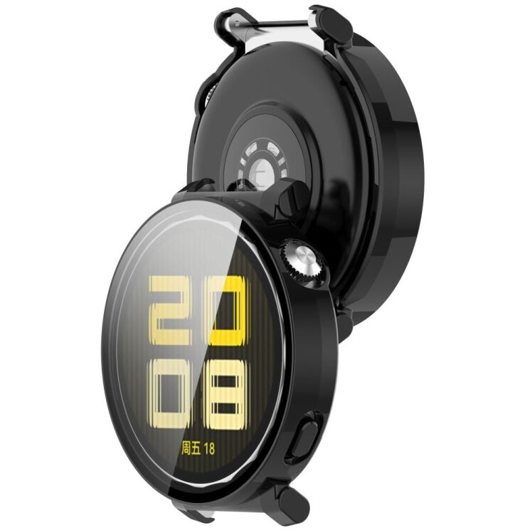 Защитный чехол Deexe Protective Frame для Huawei Watch GT 5 Pro (42mm) - Black: фото 6 из 7