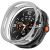 Захисний чохол Deexe Protective Frame для Samsung Galaxy Watch Ultra 2 - Silver: фото 1 з 3
