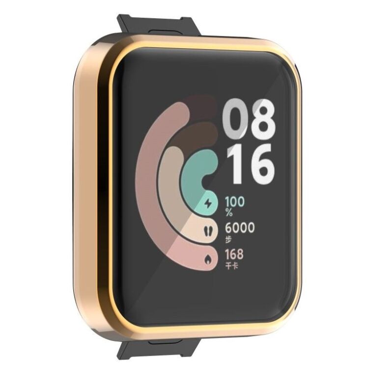 Защитный чехол Deexe Protective Frame для Xiaomi Mi Watch Lite - Rose Gold: фото 4 из 8