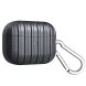 Захисний чохол Deexe Protector Case для Apple AirPods Pro - Black (263225B). Фото 1 з 6