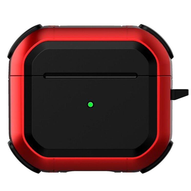 Защитный чехол Deexe Rugged Case для Apple AirPods 3 - Red: фото 1 из 12