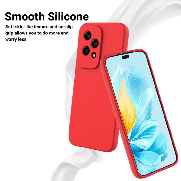 Защитный чехол Deexe Silicone Case для Honor 200 Lite - Green: фото 3 из 8