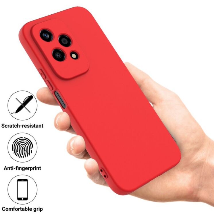 Защитный чехол Deexe Silicone Case для Honor 200 Lite - Green: фото 2 из 8
