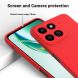 Защитный чехол Deexe Silicone Case для Honor 200 Smart - Red (366900R). Фото 3 из 8