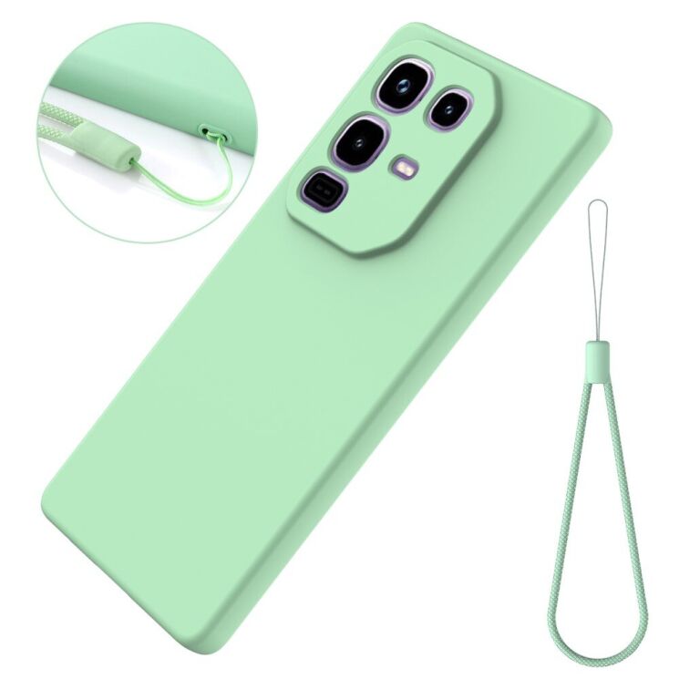 Защитный чехол Deexe Silicone Case для Infinix Note 50 Pro Plus - Black: фото 7 из 8
