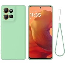 Защитный чехол Deexe Silicone Case для Motorola Moto G15 Power - Green: фото 1 из 9