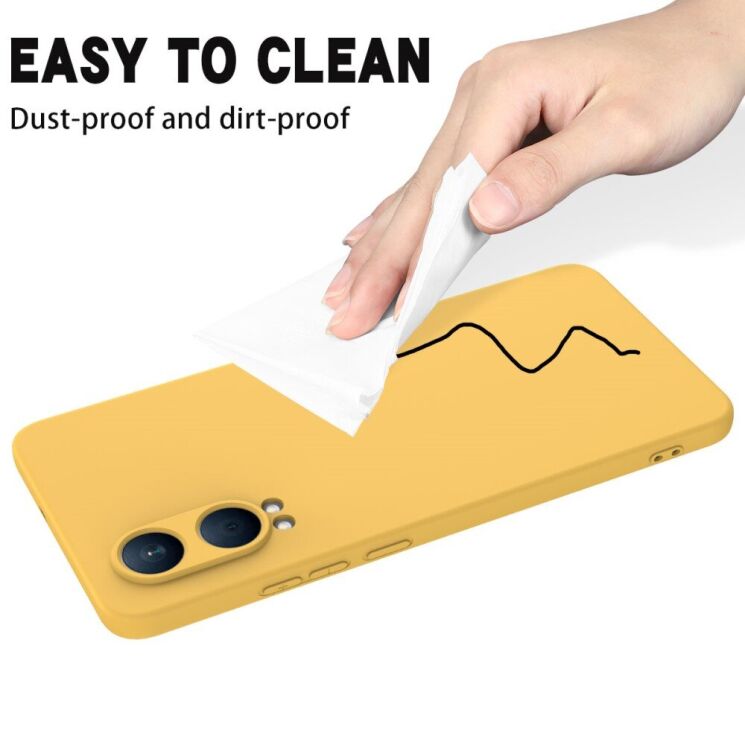 Защитный чехол Deexe Silicone Case для OnePlus Nord CE 4 Lite - Red: фото 8 из 8