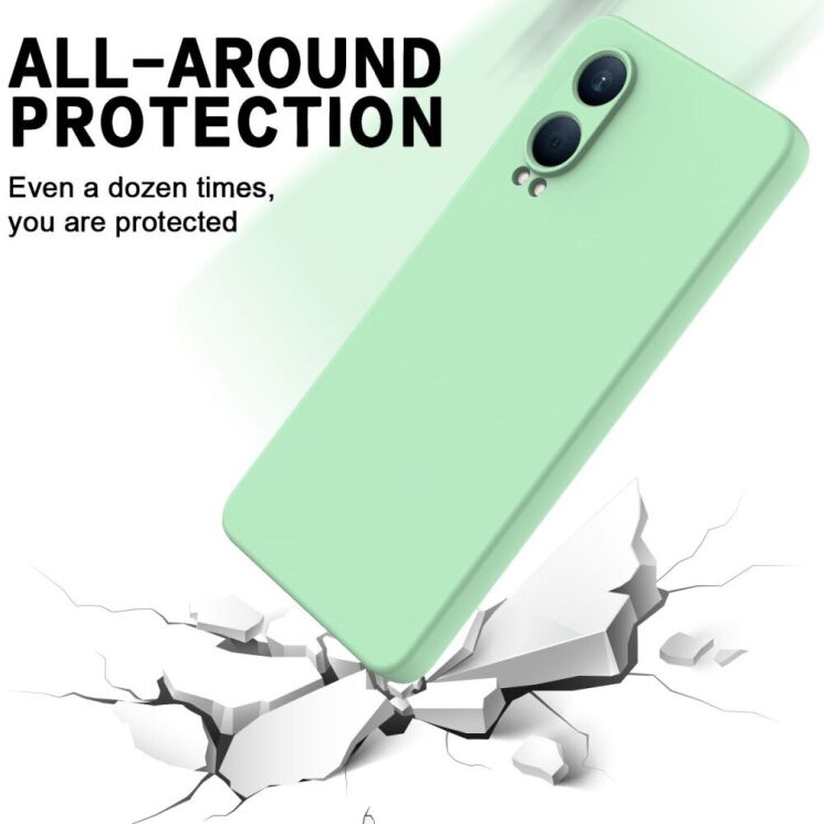 Защитный чехол Deexe Silicone Case для OnePlus Nord CE 4 Lite - Red: фото 5 из 8