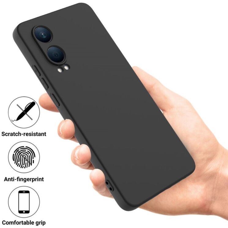 Защитный чехол Deexe Silicone Case для OnePlus Nord CE 4 Lite - Red: фото 2 из 8