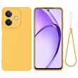 Защитный чехол Deexe Silicone Case для OPPO A3x / A3 / A40m - Yellow (365307Y)