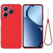 Защитный чехол Deexe Silicone Case для Realme C61 - Red (360800R). Фото 1 из 7