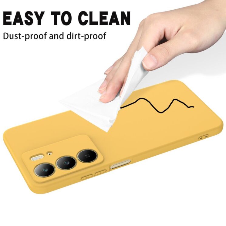 Защитный чехол Deexe Silicone Case для Realme C75 - Black: фото 8 из 8