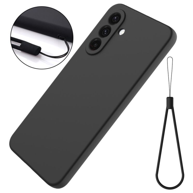 Защитный чехол Deexe Silicone Case для Samsung Galaxy A36 (A366) - Black: фото 2 из 9