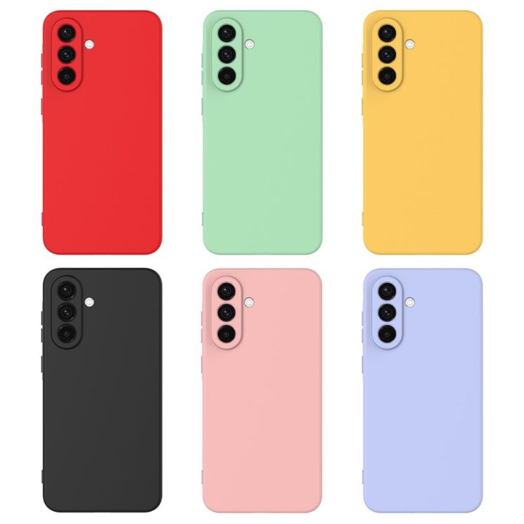 Защитный чехол Deexe Silicone Case для Samsung Galaxy A36 (A366) - Black: фото 3 из 9