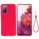 Защитный чехол Deexe Silicone Case для Samsung Galaxy S20 FE (G780) - Red (251765R). Фото 2 из 6