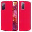 Защитный чехол Deexe Silicone Case для Samsung Galaxy S20 FE (G780) - Red (251765R)