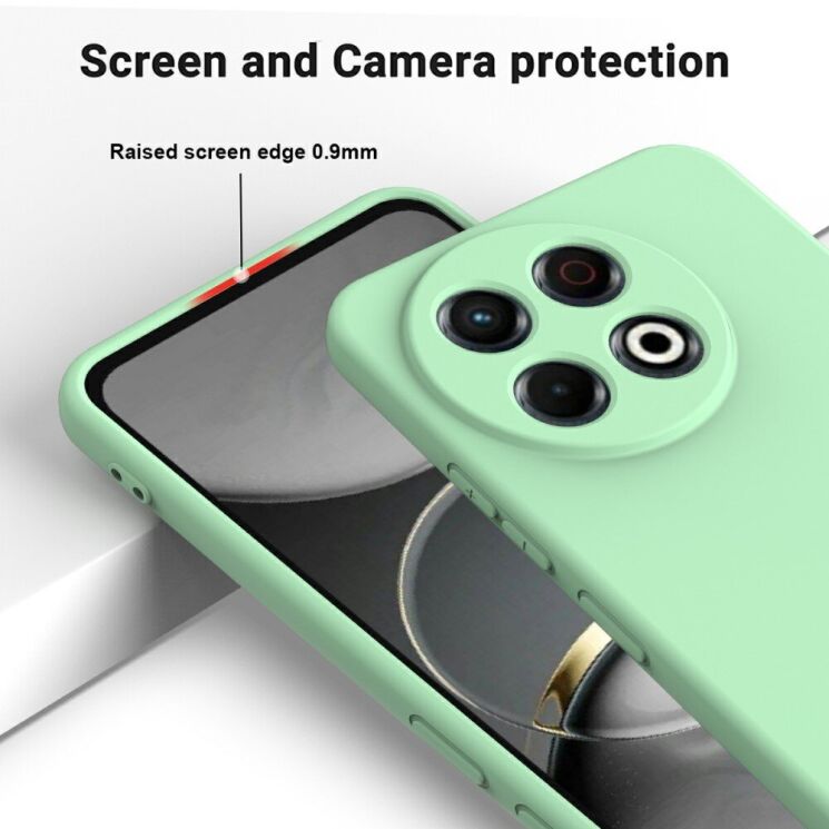 Защитный чехол Deexe Silicone Case для TECNO Spark 30 Pro - Red: фото 4 из 8