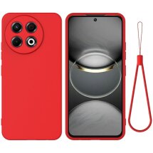 Защитный чехол Deexe Silicone Case для TECNO Spark 30 Pro - Red: фото 1 из 8