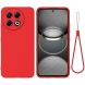 Защитный чехол Deexe Silicone Case для TECNO Spark 30 Pro - Red (373604R). Фото 1 из 8
