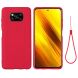 Захисний чохол Deexe Silicone Case для Xiaomi Poco X3 / Poco X3 Pro - Red (281466R). Фото 2 з 6
