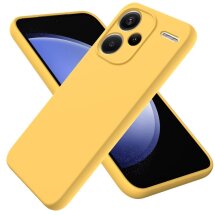 Захисний чохол Deexe Silicone Case для Xiaomi Redmi Note 13 Pro+ - Yellow: фото 1 з 8