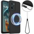 Захисний чохол Deexe Silicone Case with MagSafe для Motorola Moto G05 / Moto E15 - Black (372737B)