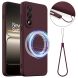 Захисний чохол Deexe Silicone Case with MagSafe для OnePlus Nord 5 / Ace 5 Ultra - Wine Red (387515WR). Фото 1 з 8