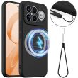 Защитный чехол Deexe Silicone Case with MagSafe для Xiaomi Poco F8 Ultra - Black (403435B)