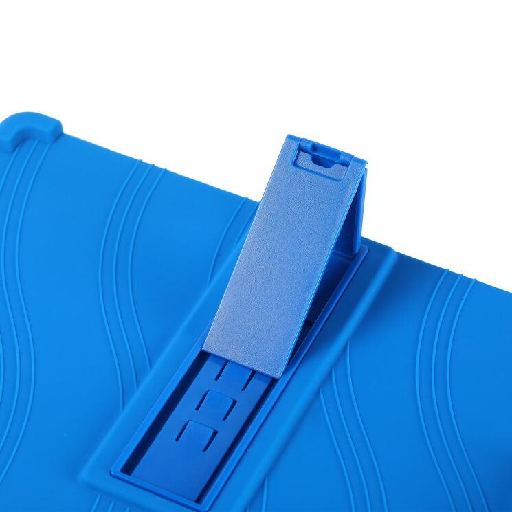 Захисний чохол Deexe Silicone Kickstand для Lenovo Idea Tab Pro Gen 2 - Purple: фото 15 з 18