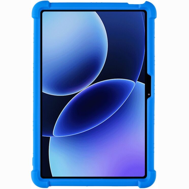 Защитный чехол Deexe Silicone Kickstand для Xiaomi Pad 8 / Pad 8 Pro - Dark Blue: фото 4 из 10