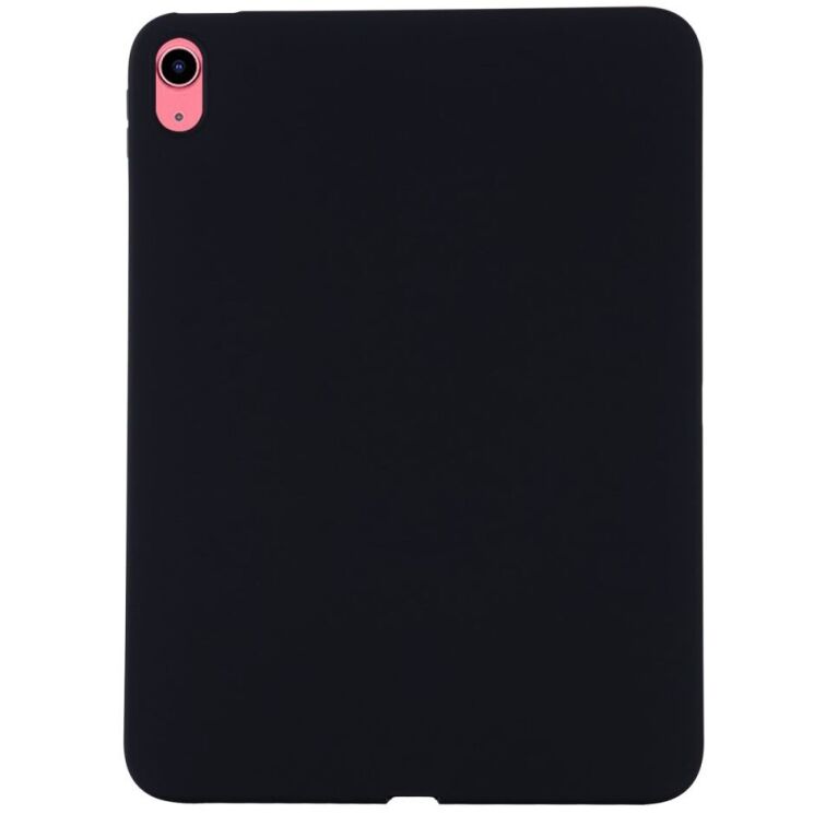 Защитный чехол Deexe Silicone Shell для Apple iPad 10.9 (2022) / iPad 11 (2025) - Black: фото 1 из 9