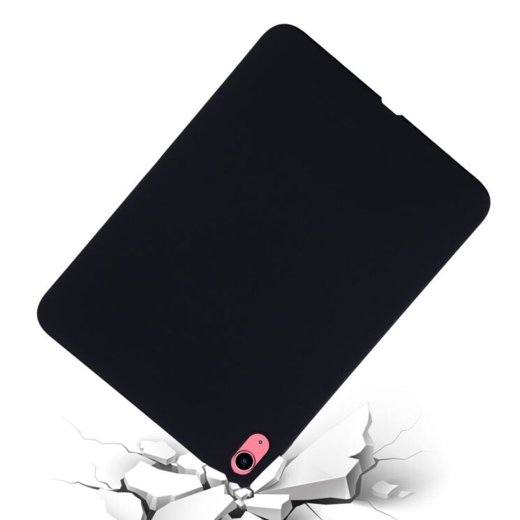 Защитный чехол Deexe Silicone Shell для Apple iPad 10.9 (2022) / iPad 11 (2025) - Black: фото 6 из 9
