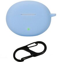 Защитный чехол Deexe Silicone Sleeve для OPPO Enco Air 4 - Sky Blue: фото 1 из 8