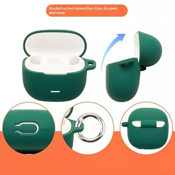 Захисний чохол Deexe Silicone Sleeve для Xiaomi Redmi Buds 8 Active - Yellow: фото 2 з 10