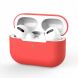 Захисний чохол Deexe Simple Style для Apple AirPods Pro - Red (263207R). Фото 1 з 10