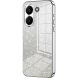 Защитный чехол Deexe Sparkles Cover для Xiaomi Poco X8 Pro - Silver (409030S). Фото 1 из 7
