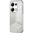 Захисний чохол Deexe Sparkles Cover для Xiaomi Redmi Note 13 Pro 4G / Poco M6 Pro - Silver (345752S)