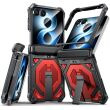 Захисний чохол Deexe Tank Stand для Samsung Galaxy Flip 8 - Red (423516R)