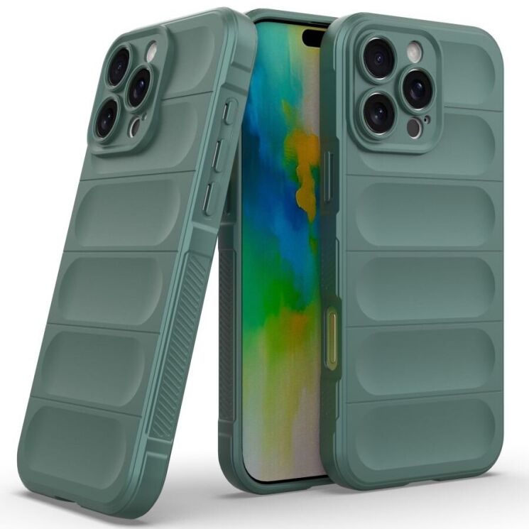 Защитный чехол Deexe Terra Case для Apple iPhone 16 Pro Max - Green: фото 2 из 7