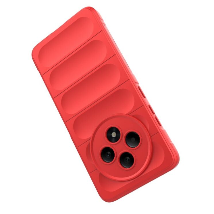 Защитный чехол Deexe Terra Case для OPPO Reno 12 F/FS - Red: фото 2 из 6